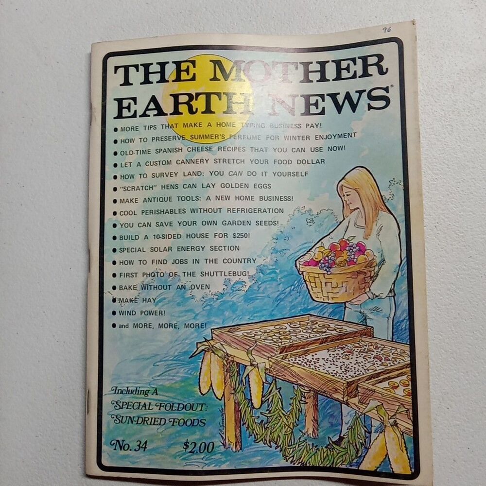The Mother Earth News magazine No 34 july 1975